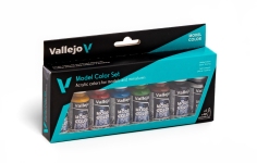 Vallejo 770260 - Farb-Set Wargame Basic (8 x 18 ml)